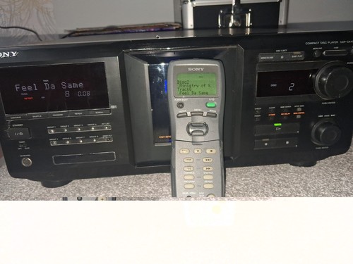 Sony cdp cx450 megastorage 400 - sony,
