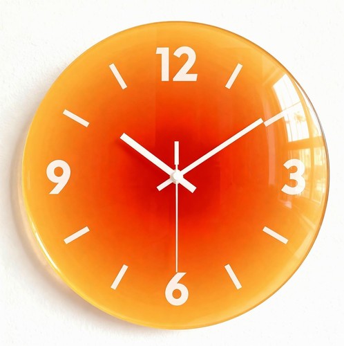 Silent wall clock - silent,