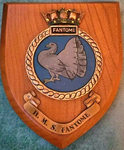 Vintage hms fantome j224 royal - vintage,