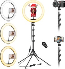 Ring light with - 69.5", tripod