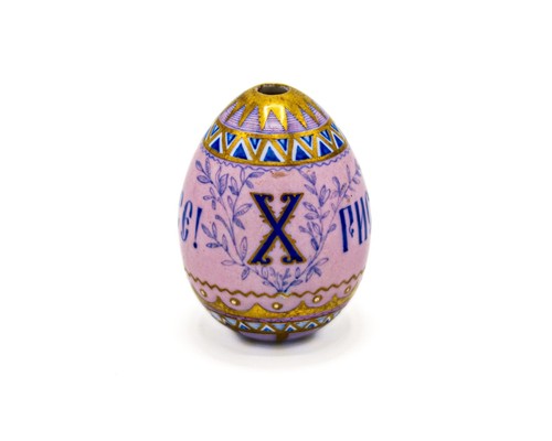 Russian porcelain easter egg - easter,