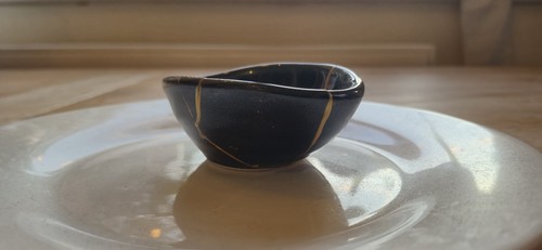 Kintsugi bowl hand made - kintsugi, hand-made