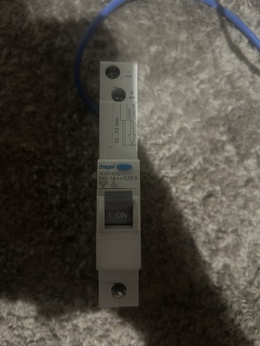 Hager amp curve - 40, 6ka