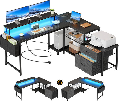 Shaped corner computer - l,
