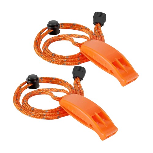 2pcs emergency whistles - 5x(2pcs,