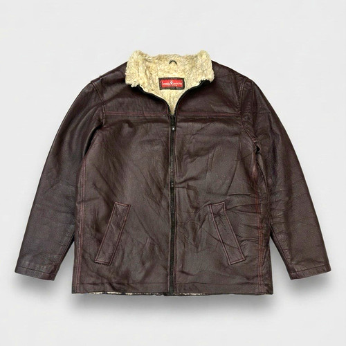 Vintage 90s burgundy real - 90s,
