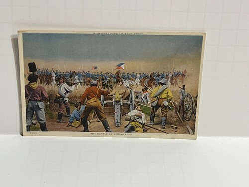 Postcard battle winchester - of,