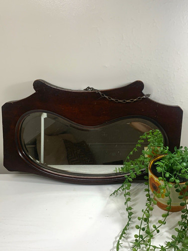 Antique kidney shaped - , wooden