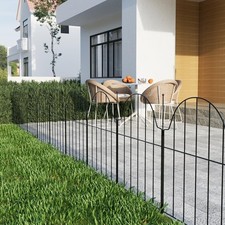 Decorative garden fence - 3.3m,