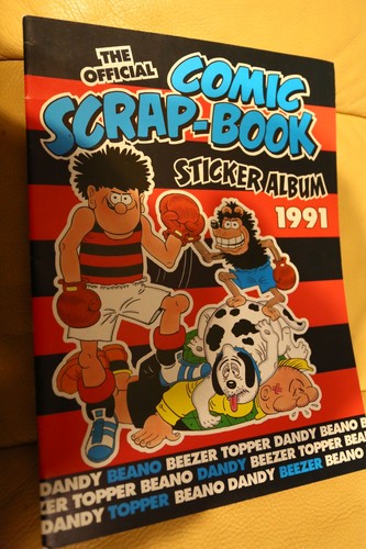 Comic scrap book - book, 1991