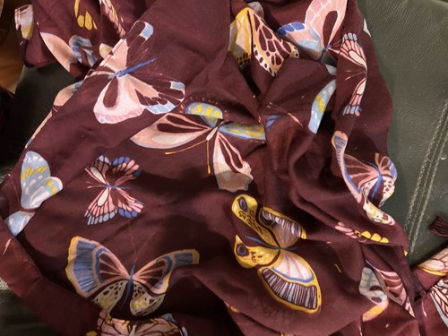 Ladies silk chiffon butterfly - ladies,