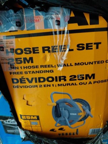 Titan hose reel 25m - hose, in