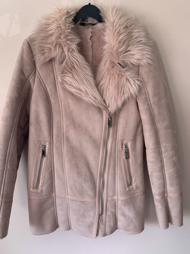 Gorgeous dusky pink coat f - pink,