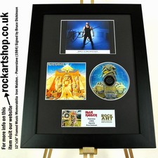 Iron maiden signed bruce - maiden,