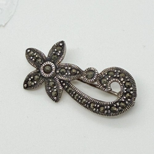 Vintage 925 silver marcasite - vintage,