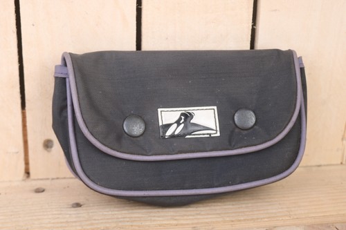 Black bicycle saddle bag tool - bicycle,