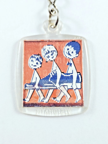 Keyring visiomatic cute - -,