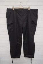 Ripstop black trousers - black,