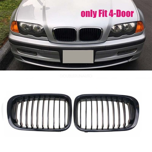 Pair black front - front, grille