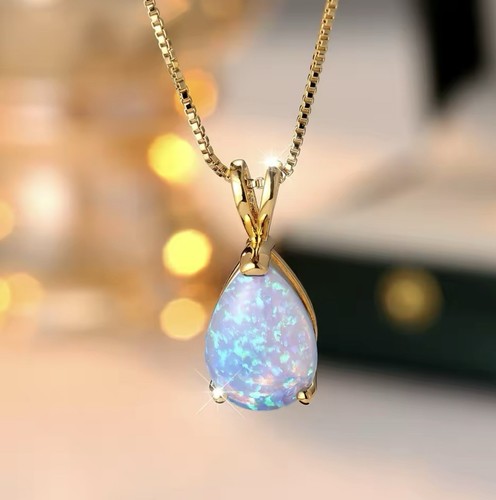 9ct yellow gold blue fire - 9ct, gf