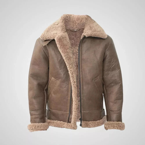 Men shearling aviator - men's, flight