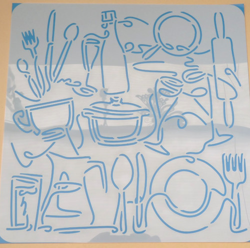Benecreat painting stencil - ,