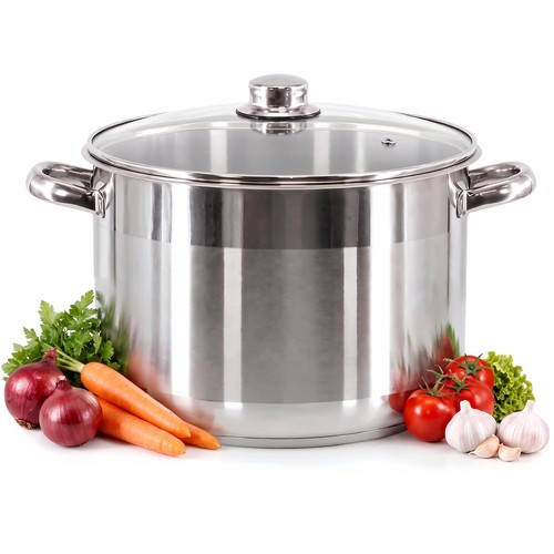 Stainless steel casserole - stainless,