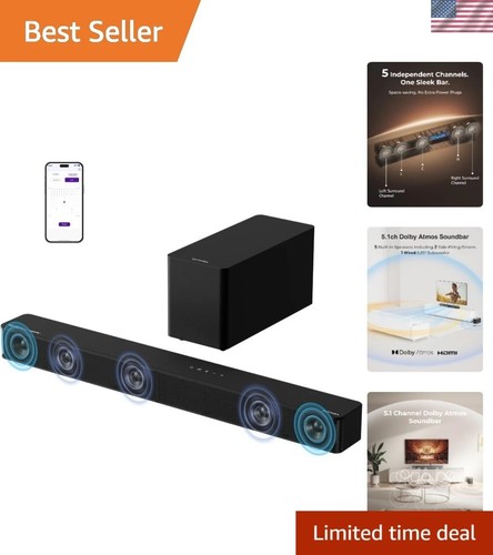1ch surround sound bar with - surround,