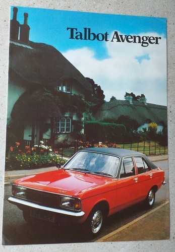 Talbot avenger car - talbot,