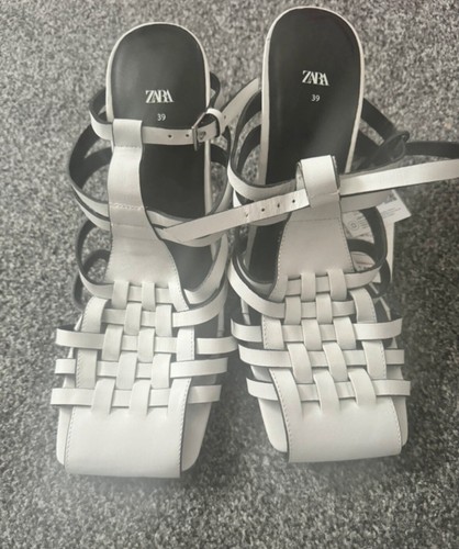 Zara ladies white - ladies, gladiator