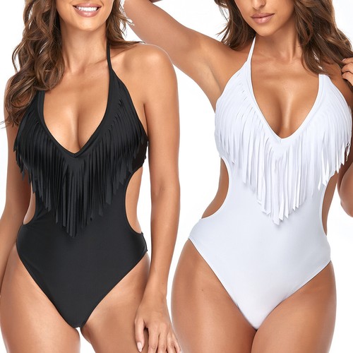 Women tassels bodysuit - women's,