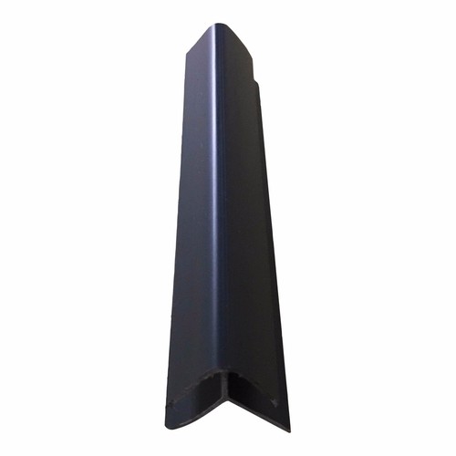 Black 5mm external corner trim - black,