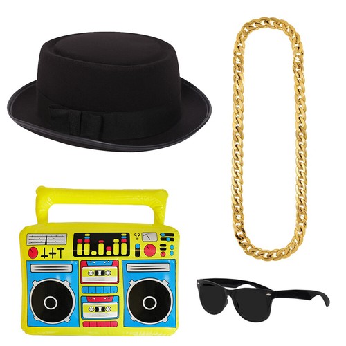 Adults run dmc costume set - run,