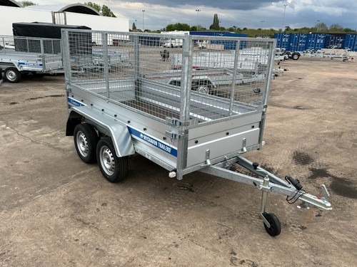 Cage trailer 8x4 twin axle - 8x4,
