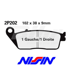 Nissin front brake pads - brake, bmw