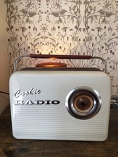 Retro style cookie radio - cookie, metal