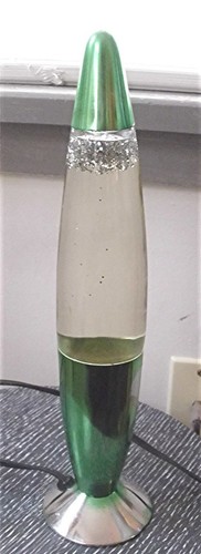 Vtg rocket shape lava - vtg,
