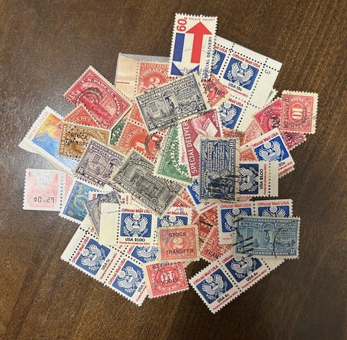 Different stamps back - ,
