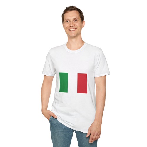 Italian flag blocks shirt - blocks, |