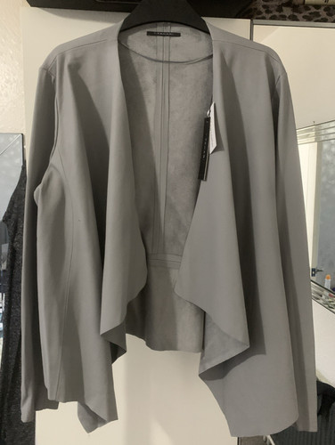 Tahari size 14 silver - t,