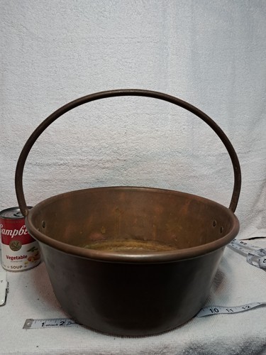 Antique brass and - jam, pan
