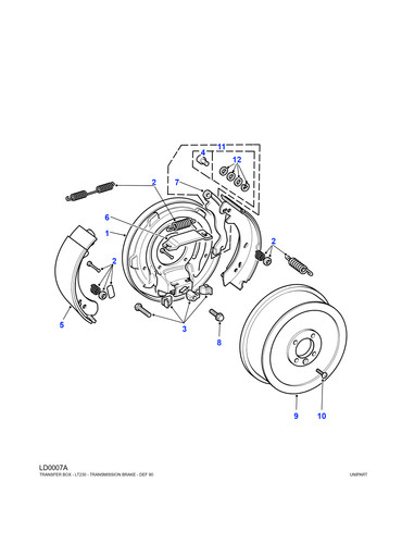 Land rover genuine spring - rover,