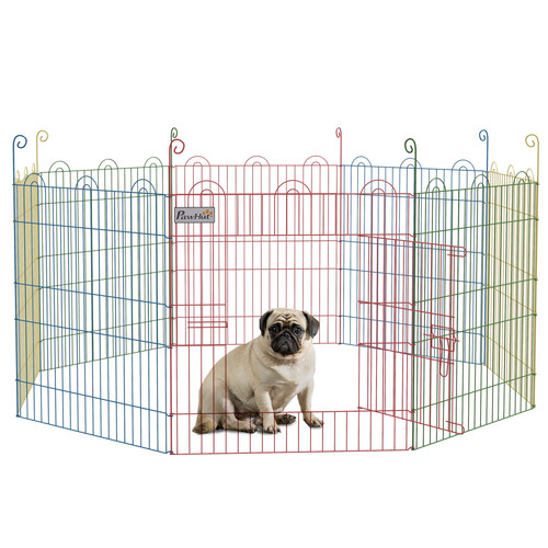 Dog playpen pawhut pet - dog,