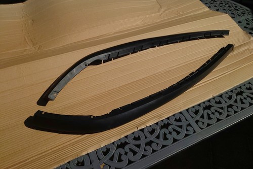 Black front bumper trims - front,
