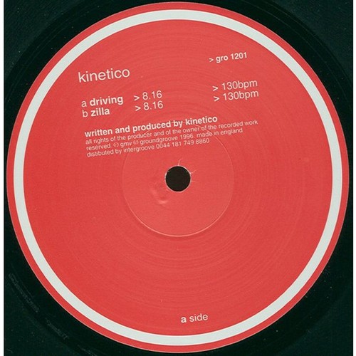 Kinetico driving vinyl 12 - -, 12"