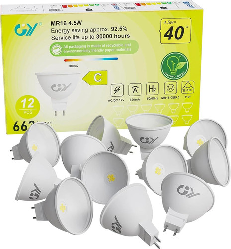 Mr16 led bulbs - warm, white