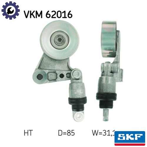 Belt tensioner vribbed - belt,