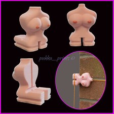 Boobs brick block laying