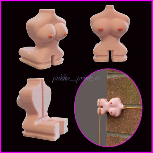 Boobs brick block - , laying
