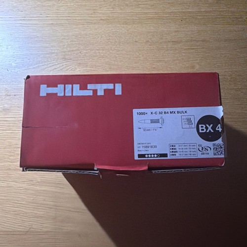 Hilti bx4 32mm nails 32 - 32mm, x-c